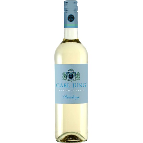 Vitt vin Riesling Alkoholfri 75cl Carl Jung