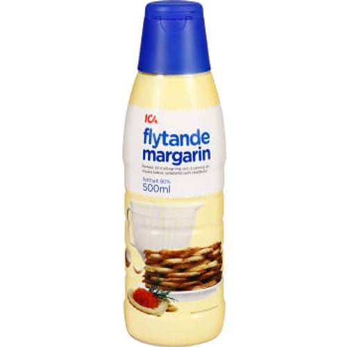 Margarin Flytande 80% 500ml ICA