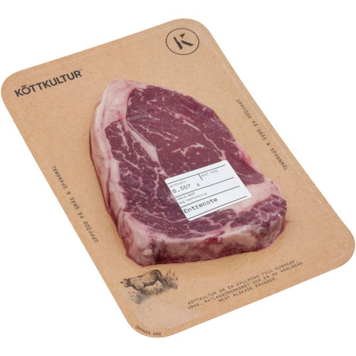 Entrecote Uppfödd På Gräs & Spannmål ca 240g Köttkultur