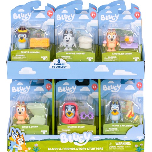 Figur 1-p Story Starter Bluey