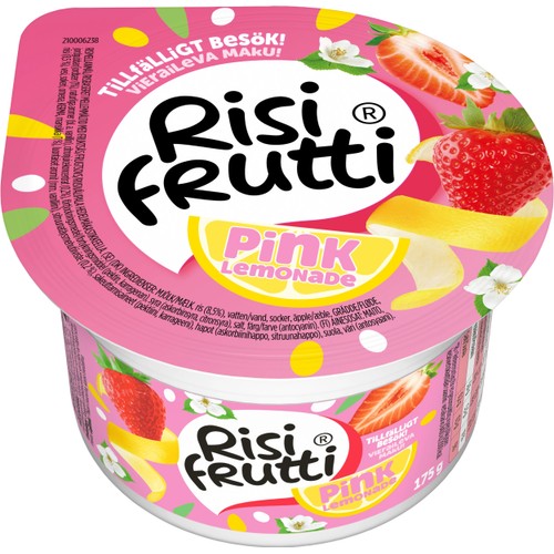 Mellanmål Pink Lemonade 175g RisiFrutti