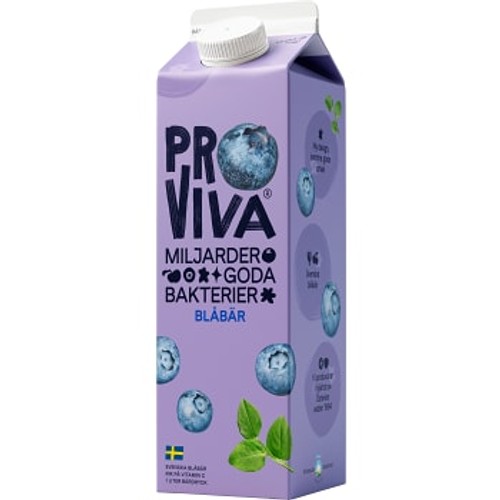 Fruktdryck Blåbär 1l Proviva
