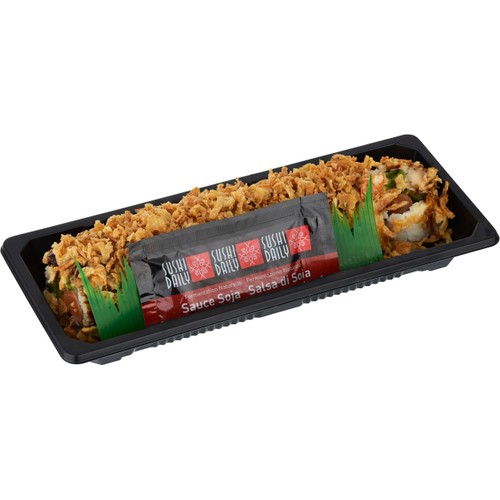 Sushi Lax Crunch Roll 242g Sushi Daily