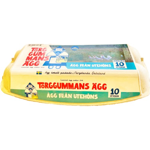 Ägg Från Utehöns 10-pack Torggummans Ägg