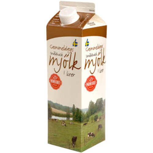 Gammeldags Mjölk 1l Emåmejeriet