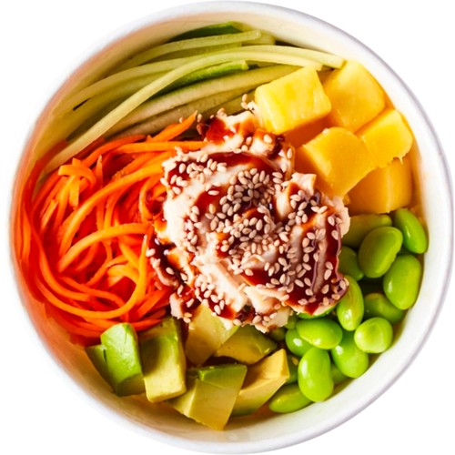 Sallad Asiatisk Kyckling 366g Sushi Daily