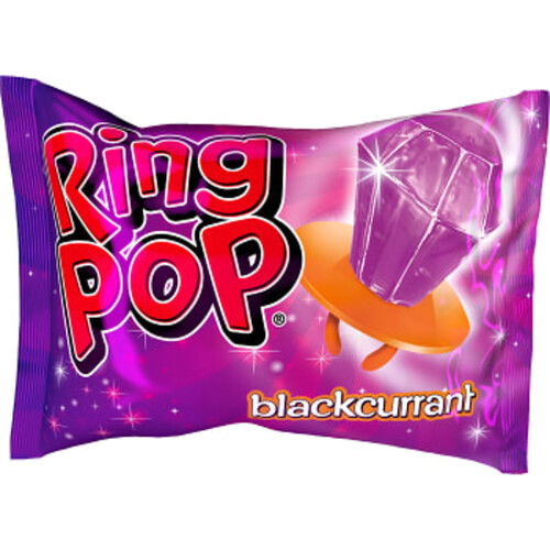 Ring Pop Svartvinbär 10g 1-p Bazooka Candy Brands