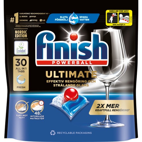 Maskindisk Ultimate AiO Disktabletter 30 Styck Finish