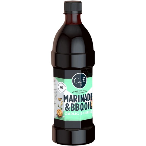 Marinad BBQ Oil Garlic Herbs 750ml Caj P