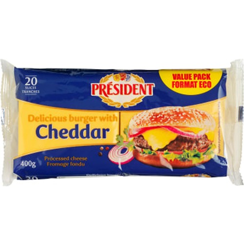 Cheddarost 400g 20-p President