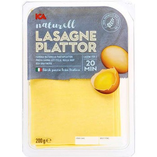 Lasagneplattor 200g ICA