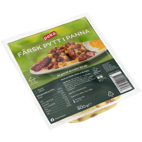 Pytt i panna laktos & glutenfri 800g Peka