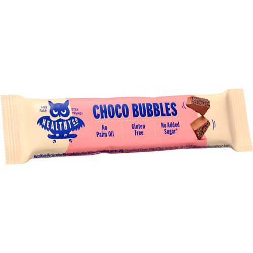 Chokladbar Bubbly Milk Chocolate 30g HealthyCo