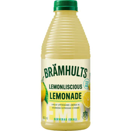 Lemonad Nypressad Citron 850ml Brämhults