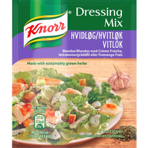 Dressingmix Vitlök 3-p Knorr