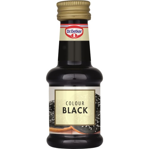 Hushållsfärg Svart 30ml Dr.Oetker