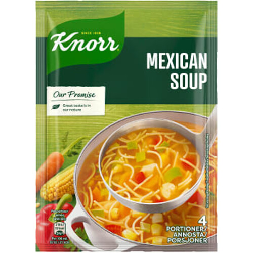 Mexicanasoppa 4 portioner 1l Knorr