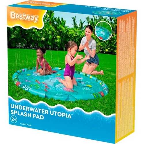 Plaskdamm med sprinkler 165cm Bestway