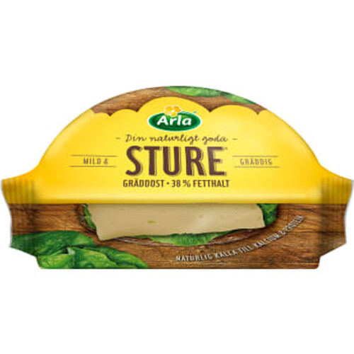 Sture Gräddost mild 38% ca 500g Arla®