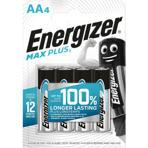 Batteri Max Plus AA 4-p Energizer