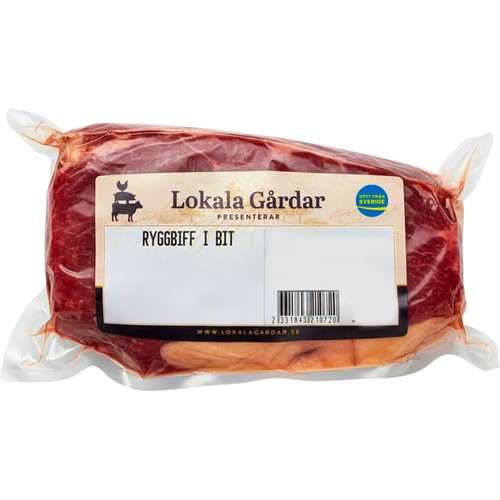 Ryggbiff I Bit ca 1kg Lokala Gårdar