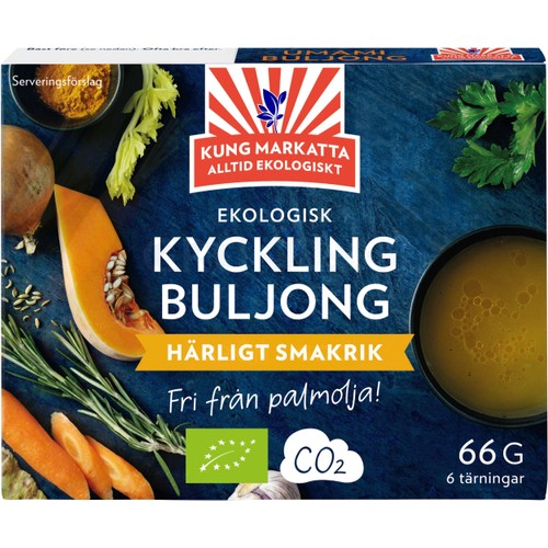 Kycklingbuljong Ekologisk 6-p Kung Markatta
