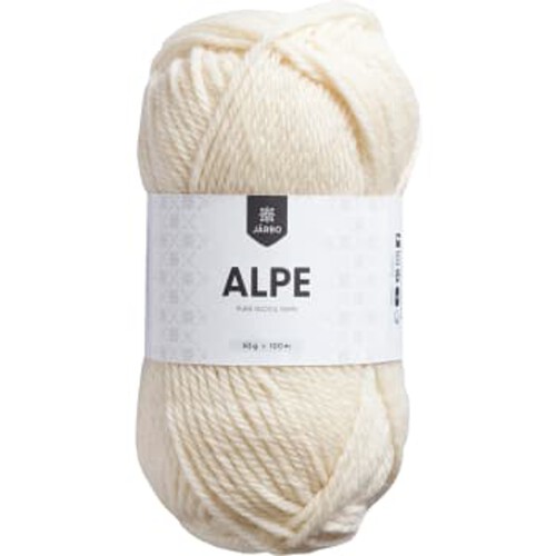 Garn Alpe Vanilla White 50g Järbo