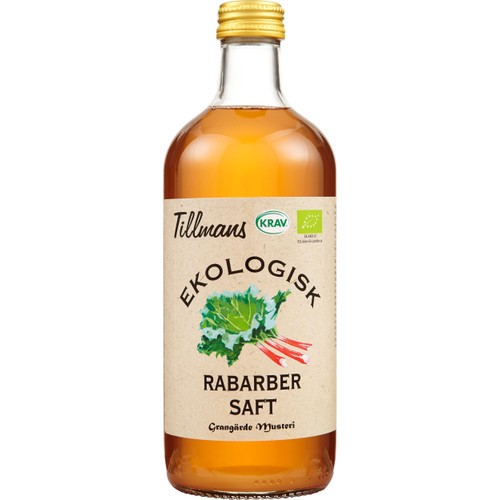 Rabarbersaft 0,5l KRAV Grangärde Musteri