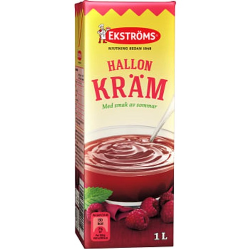 Hallonkräm 1l Ekströms