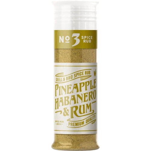 Kryddrub Pineapple Habanero & Rum 105g Kryddhuset