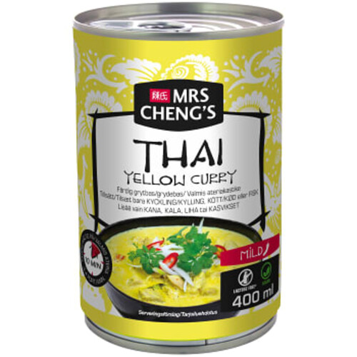 Thai Yellow Curry 400ml Mrs Chengs
