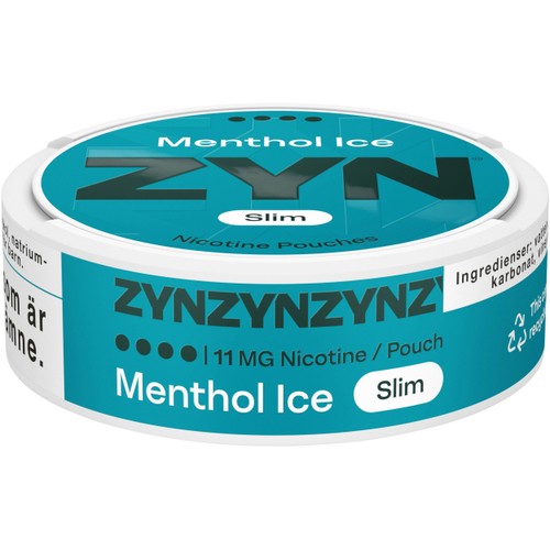 Menthol Ice Slim S4 14.7 Gram Zyn