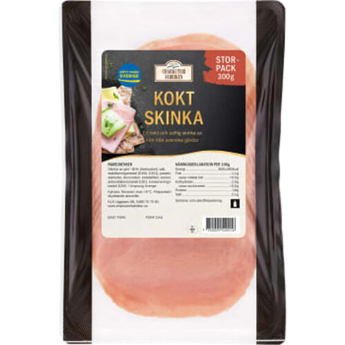 Skinka Kokt 300g Charkuterifabriken