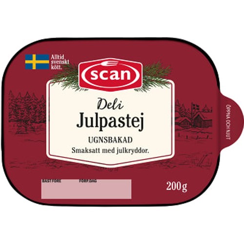 Jul leverpastej 200g Scan