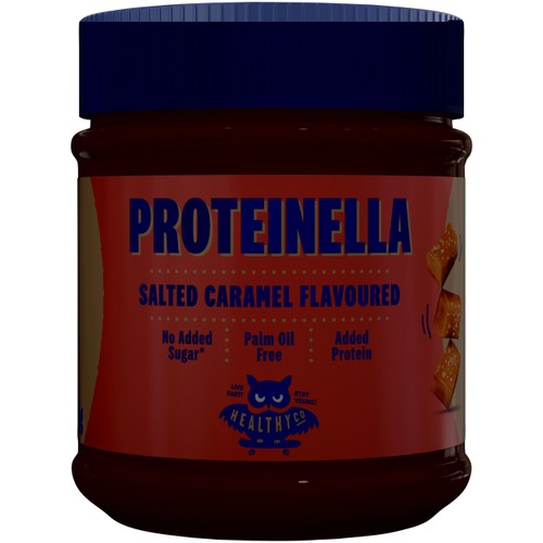 Påläggskräm Proteinella Salted Caramel 200g HealthyCo