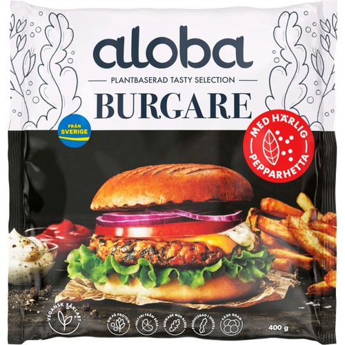 Plantbaserad Burgare peppar 400g Aloba