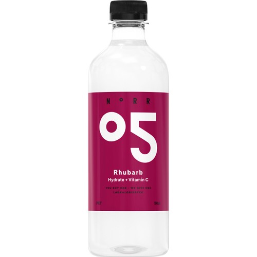 Dryck 05 Rhubarb Vätskebalans 50cl NoRR
