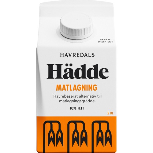 Matlagningsgrädde  Havre 500ml Havredals