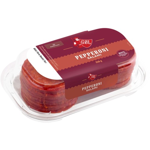 Salami Pepperoni skivad 150g Göl Pölser