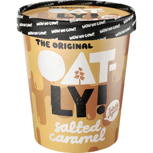 Glass Salty Caramel Vanilla Vegansk 500ml OATLY