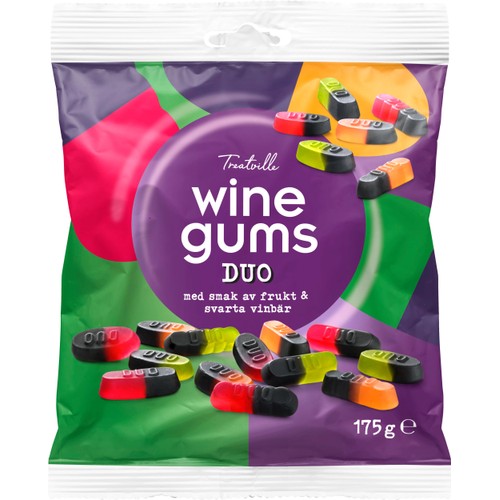 Godis Winegums Duo 175g Treatville