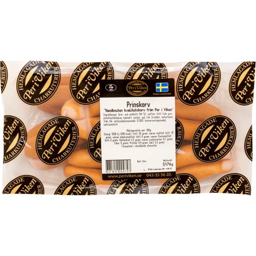 Prinskorv ca 500g Per i Viken Chark