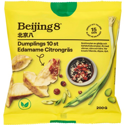 Dumpling edamame citrongräs 200g Beijing8
