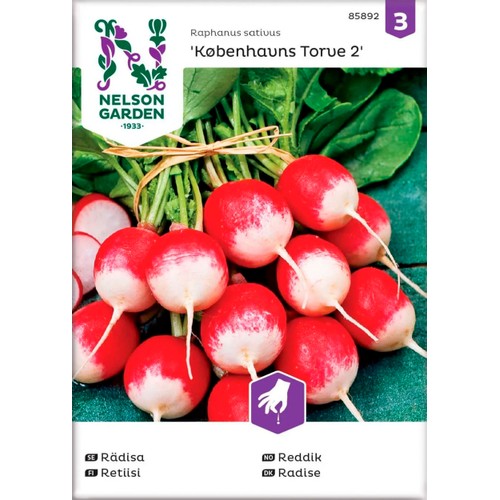 Rädisa Kobenhavns Torve 2 Rund 1-p Nelson Garden