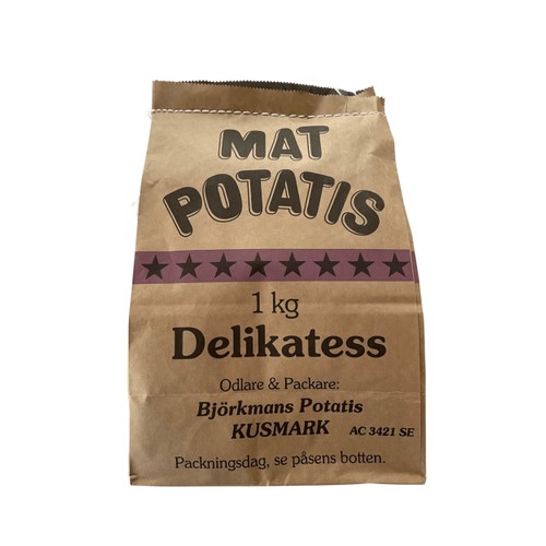 Matpotatis Delikatess 1kg Björkmans