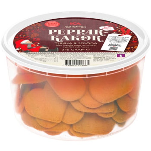 Pepparkakor tunna spröda 375g ICA