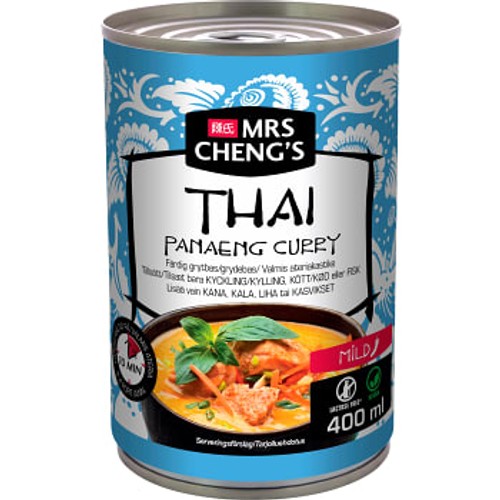 Grytbas Thai Panaeng curry Mild 400ml Mrs Cheng''s