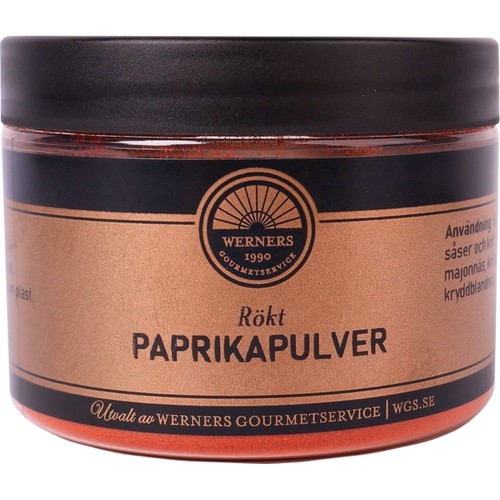 Paprikapulver Rökt 50g Werners Gourmetservice