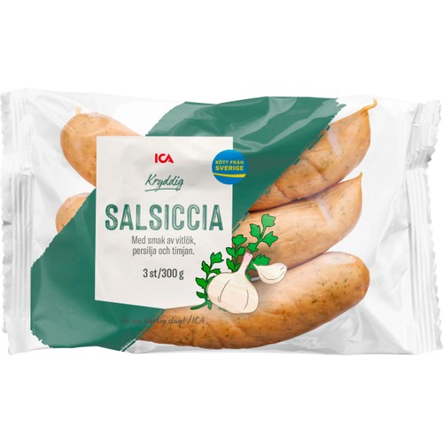 Kryddkorv Salsiccia 300g ICA