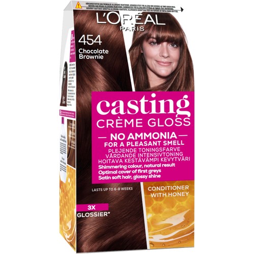 Hårtoning 454 Chocolate Brownie 1-p Casting Creme Gloss